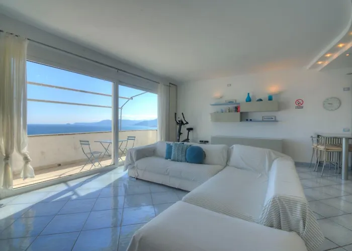 아파트 Ischia Attico Sul Mare A Verezzi *